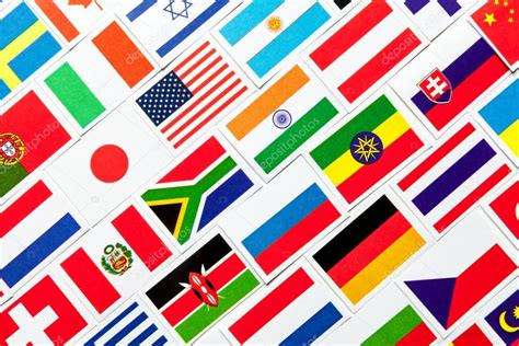 Collage Of World Flags