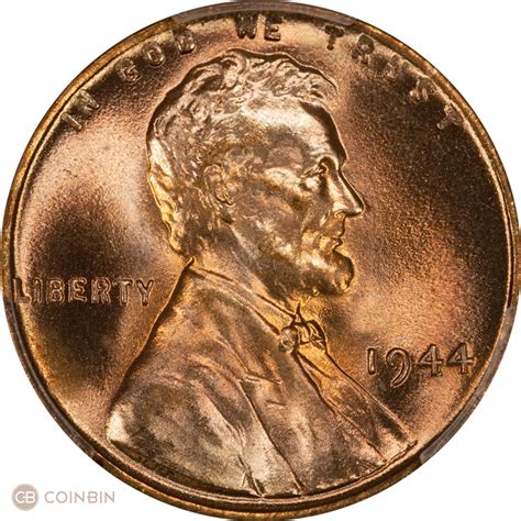 1944 Wheat Penny Values, Key Dates, Errors, & (Price Chart) | CoinBin.com