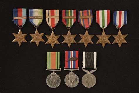 Campaign Medals - Second World War — National Museum of the Royal New Zealand Navy