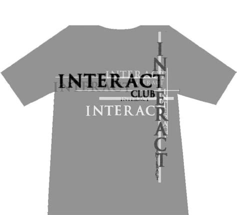 Interact club shirt design by nightkid900 on DeviantArt