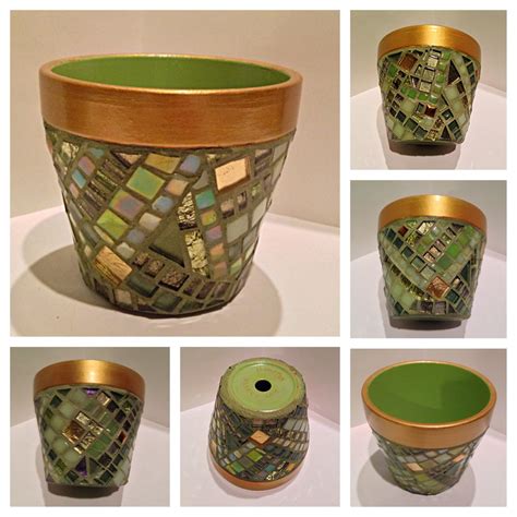 CUSTOM ORDER for KTUNZI Mosaic Flower Pot with Matching | Etsy | Mosaic pots, Mosaic flower pots ...