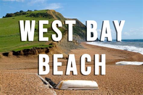 West Bay Beach Bridport - Dorset Guide