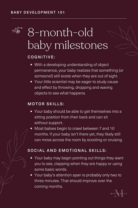 Guide to 8-Month Milestones for Baby - Motherly