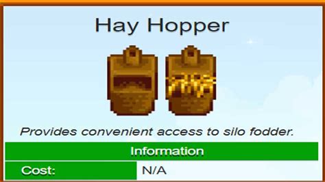 How to get Hay out of a Silo in Stardew Valley?