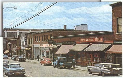 Downtown, Lisbon Falls, Maine 1960s | Lisbon Falls, Maine--H… | Flickr