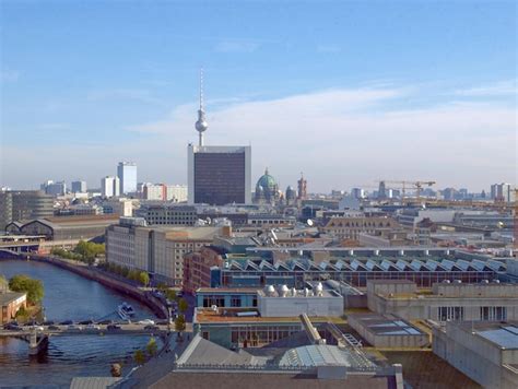 Premium Photo | Berlin aerial view