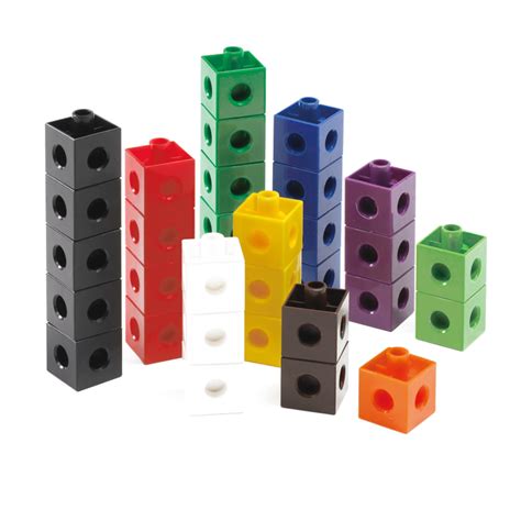 Linking Cubes - Set of 100 | Bundle of 5 - Walmart.com