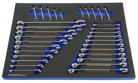 Foam Organizers for Shadowing Wrenches