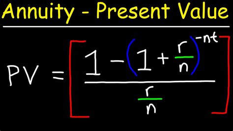 Present Value Annuity Factor Table Calculator | Cabinets Matttroy