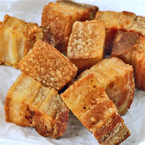 Lechon Kawali - Crispy Fried Pork Belly | Foxy Folksy