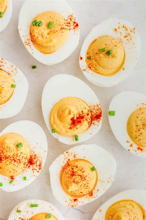 Easy Deviled Eggs with Paprika - The Whole Cook