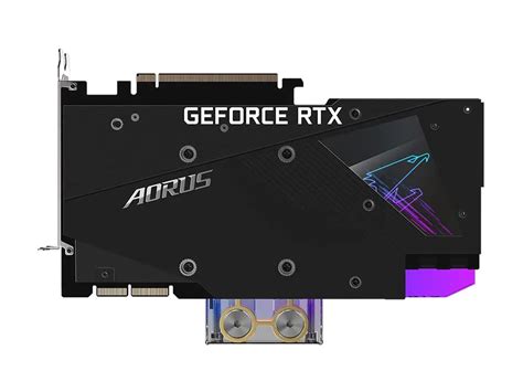 GIGABYTE AORUS GeForce RTX 3090 XTREME WATERFORCE WB 24G Graphics Card ...