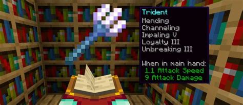 د Minecraft Trident لپاره خورا مناسب جادو