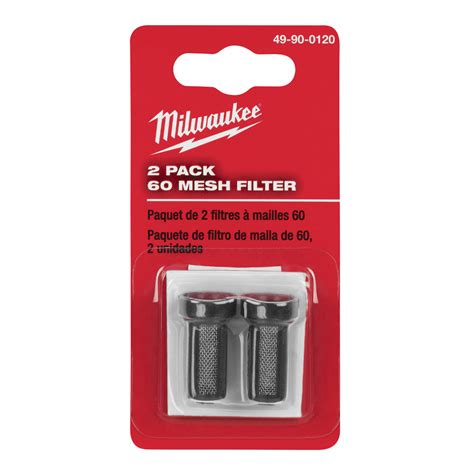 MILWAUKEE 60 Mesh Paint Sprayer Filters 2 Pack