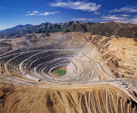 Open Pit Copper Mine | Aerial view of Kennecott Bingham Cany… | Flickr