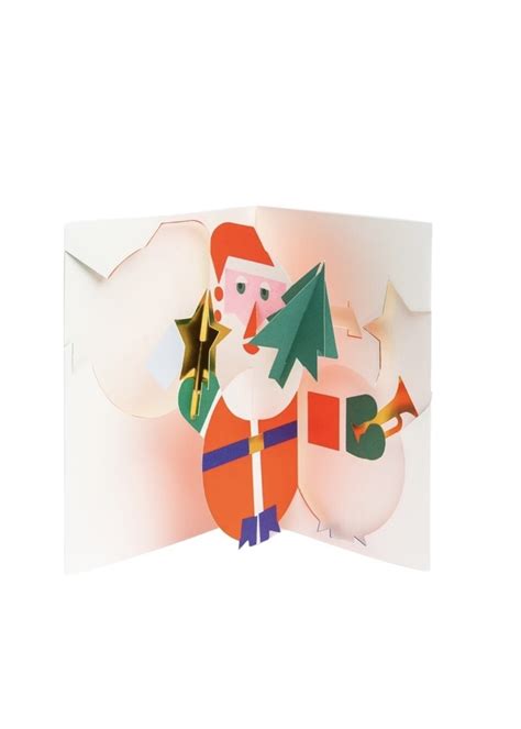 IC DESIGN GERARD SANTA CLAUS POP UP CARD - TABOR