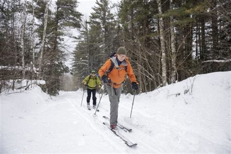 Summiting snowy Hurricane Mountain - Adirondack Explorer