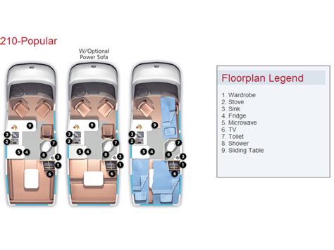 Roadtrek 190 Versatile Floor Plan - Carpet Vidalondon