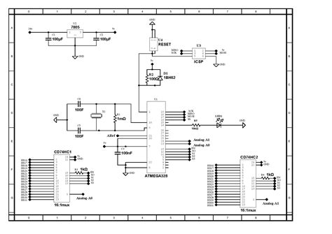 Arduino Uno Atmega328 Circuit Diagram