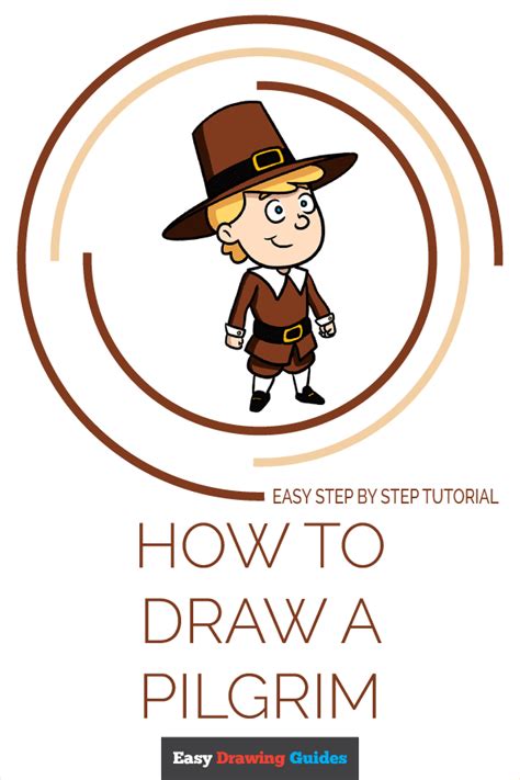 How to draw a pilgrim really easy drawing tutorial – Artofit