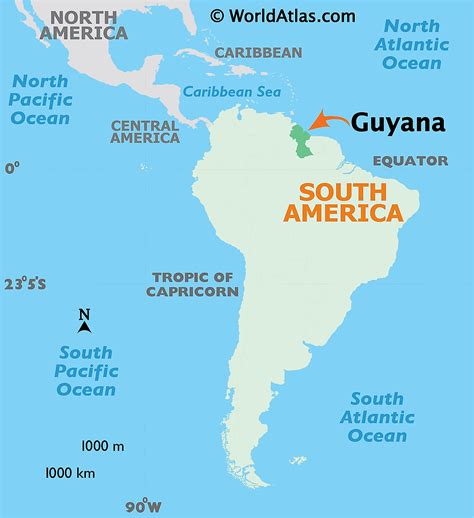 Guyana Maps & Facts - World Atlas