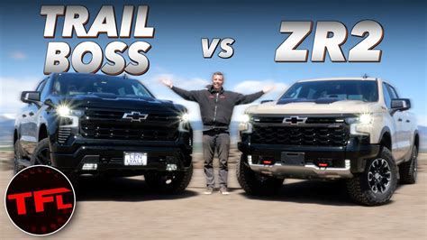 Video: Diesel Chevy Silverado Trail Boss vs new ZR2 V8: Which One Is the Best? - The Fast Lane Truck