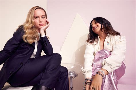 What Brie Larson and Teyonah Parris Learned From Iman Vellani on 'The ...