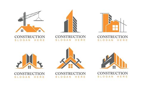 Building Construction Logo 17436404 Vector Art at Vecteezy