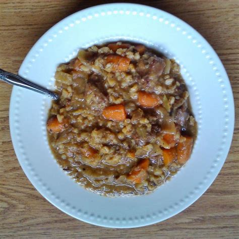 Barley Beef Stew Recipe