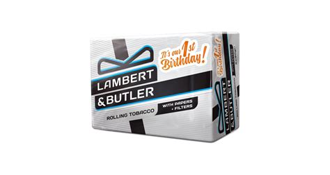 Lambert & Butler celebrates range anniversary with limited edition packs