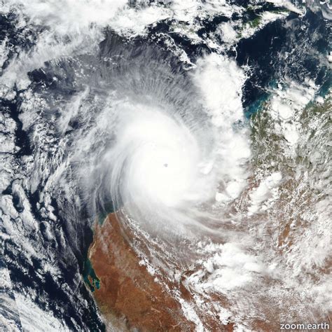 Severe Tropical Cyclone Ilsa 2023 | Zoom Earth