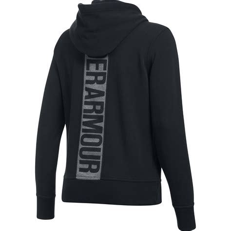 Under Armour Women's Ua Favorite Fleece Full Zip Hoodie in Black ...