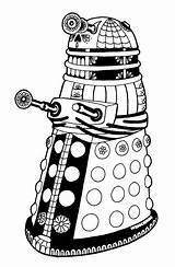 Yucca Flats NM Wenchkins coloring Pages  Dia De Los Dalek sketch template