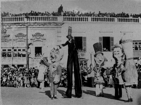 Old Photo of Carnival, at the Palace Square, Malta Old Photographs, Old ...