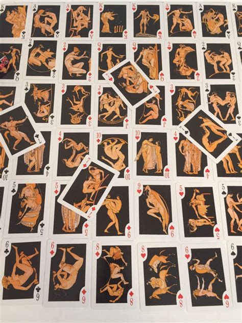 Greek playing cards Playing Cards Greek lovers Greek Lovers | Etsy