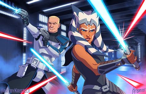 ArtStation - Ahsoka & Rex