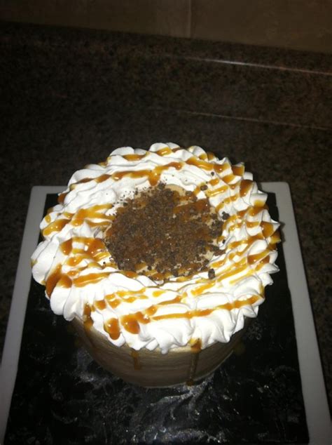 Caramel Macchiato Cake - CakeCentral.com