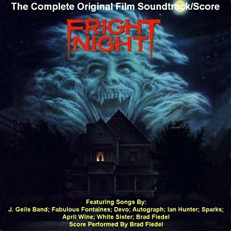 Fright Night- Soundtrack details - SoundtrackCollector.com