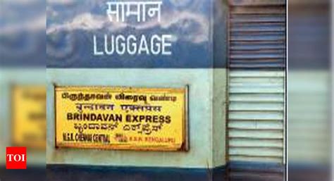 Brindavan Express turns 55, but charm long lost | Chennai News - Times ...