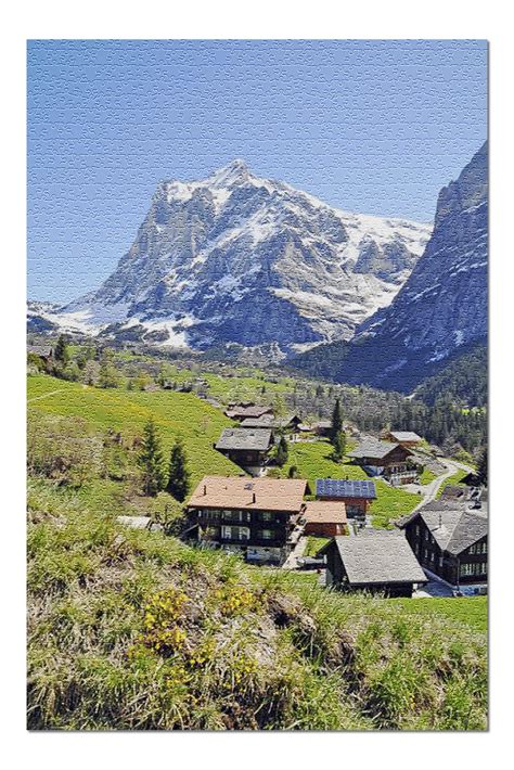 Grindelwald, Switzerland - Mountain Village in the Swiss Alps 9027557 ...