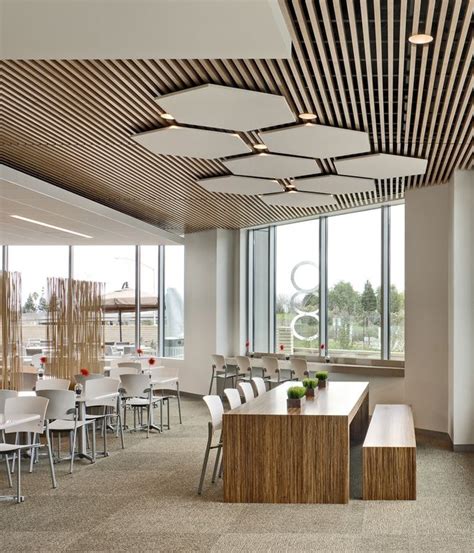 modern business cafeteria - Google Search | House ceiling design ...