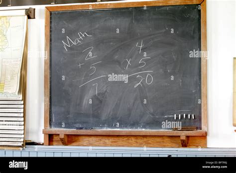 Old school blackboard hi-res stock photography and images - Alamy