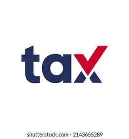 Text Tax Check Mark Design Vector Stock Vector (Royalty Free) 2143655289 | Shutterstock