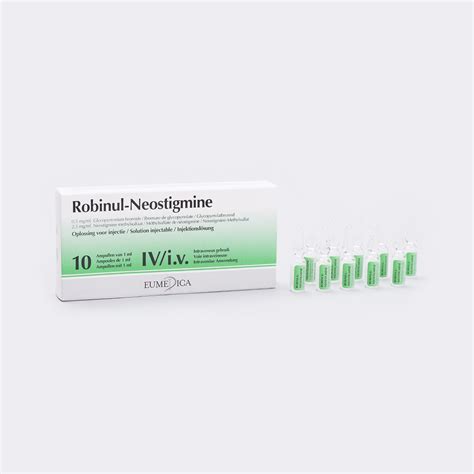 Robinul-Neostigmine® - Eumedica