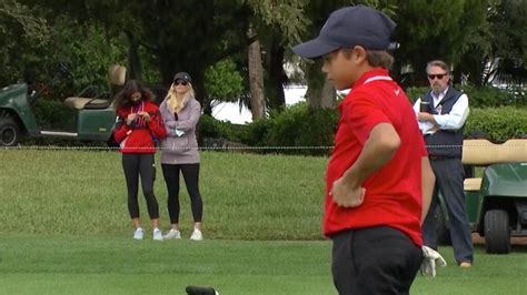 Tiger Woods’ ex-wife Elin Nordegren on hand to watch son Charlie at PNC