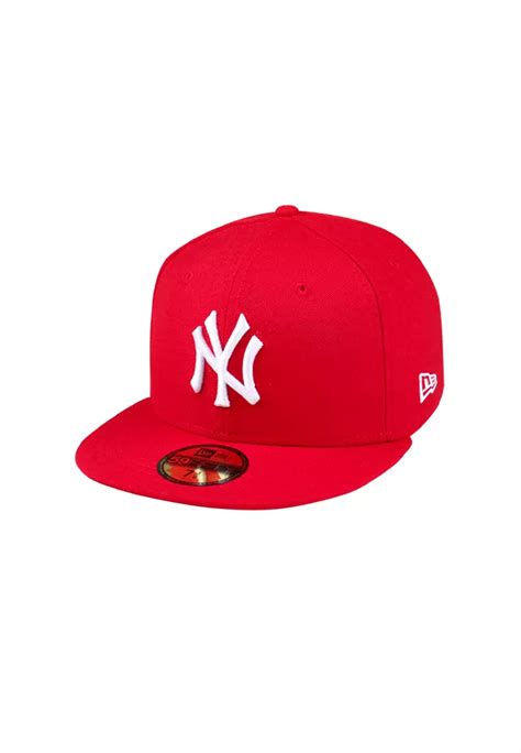 Buy New Era New York Yankees MLB AC Perf Scarlet 59FIFTY Fitted Cap (Essential) 2024 Online ...