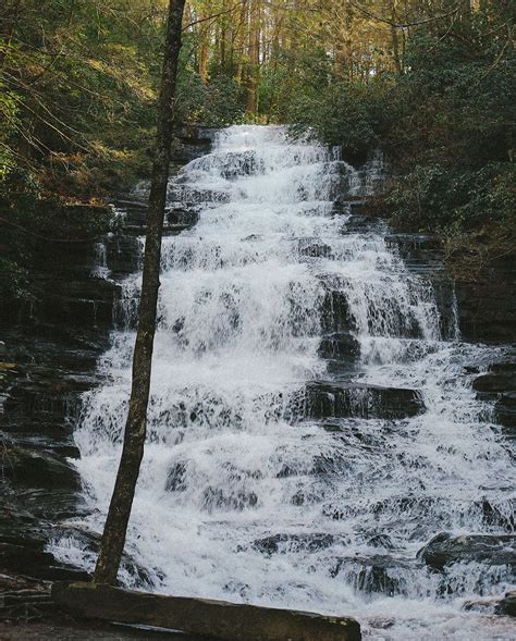 The Four Best Waterfalls Near Lake Rabun | Waterfalls in georgia, Minnehaha falls, Waterfall