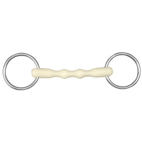 Loose Ring Mullen Mouth/Rippled Bar (Happy Mouth) - Horse-Supplies.co.uk