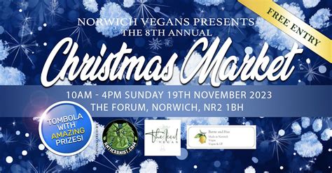 Norwich Vegans Christmas Market // The Forum Norwich