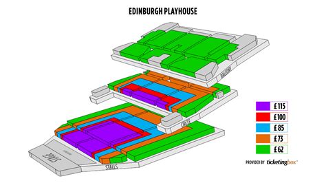 Edinburgh Edinburgh Playhouse Seating Chart (English) | Shen Yun Performing Arts